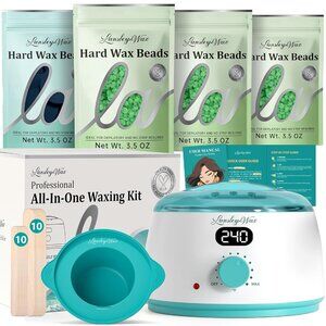 Sensitive Skin Waxing Machine with Silicone Pot - Perfect for Home Hair Removal